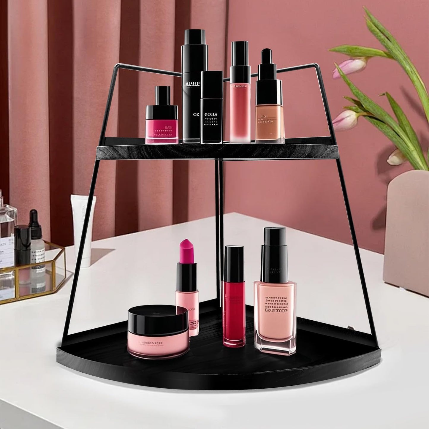 2-Tier Bathroom Counter Organizer