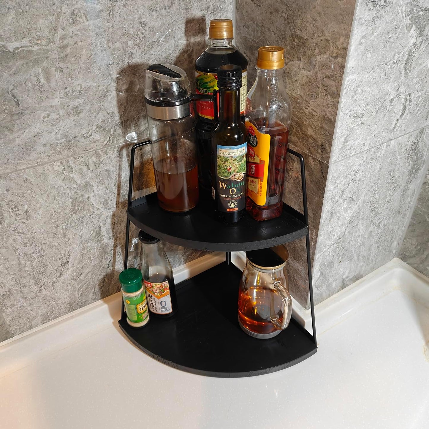 2-Tier Bathroom Counter Organizer