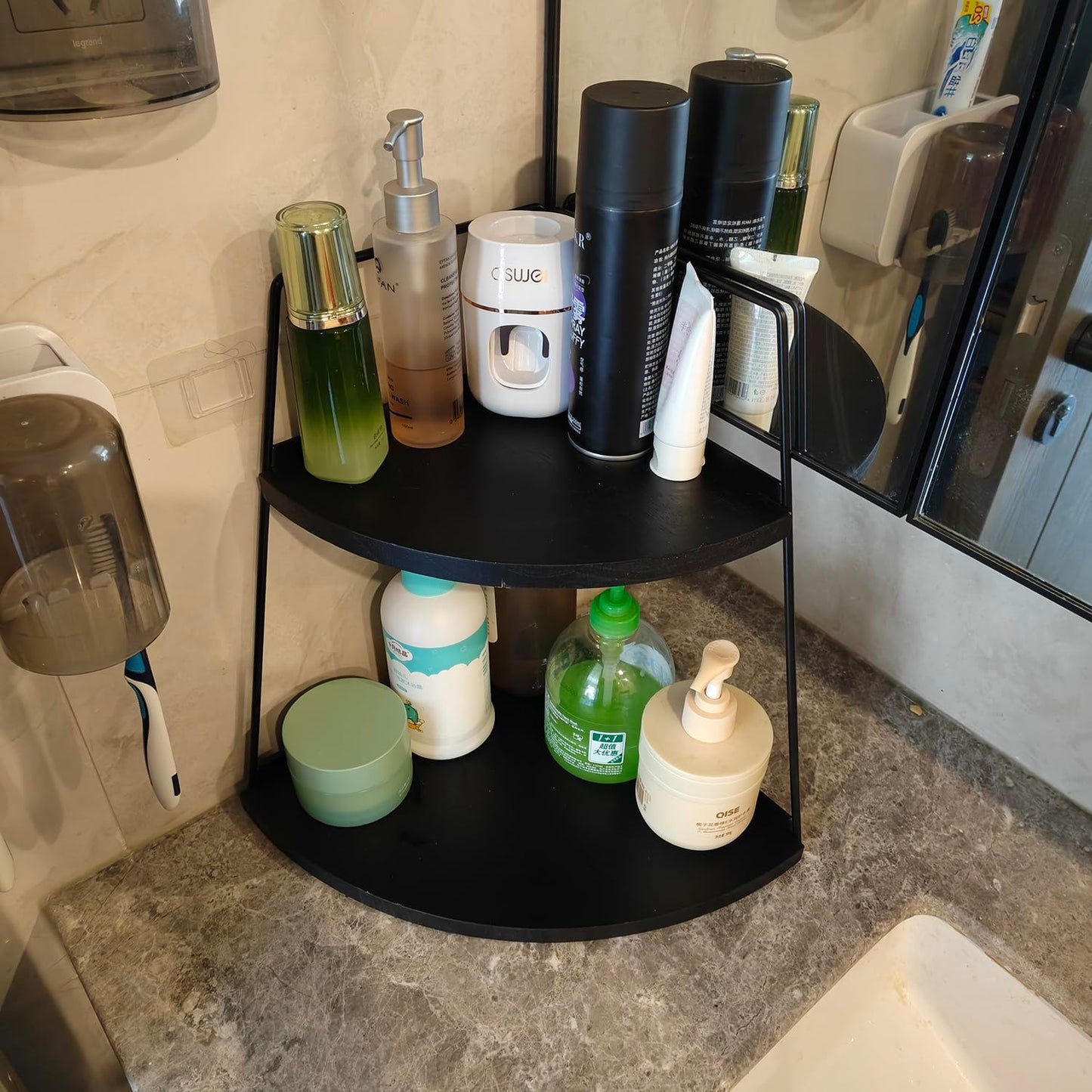 2-Tier Bathroom Counter Organizer