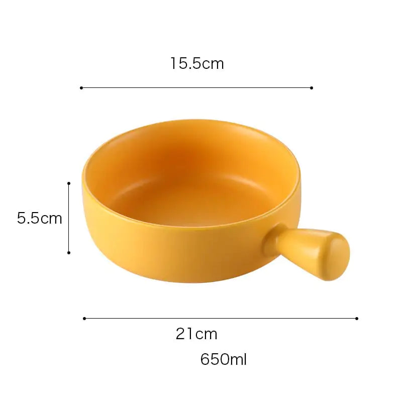 Nordic Style Round Baking Pan