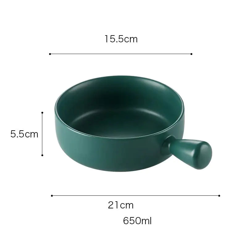 Nordic Style Round Baking Pan