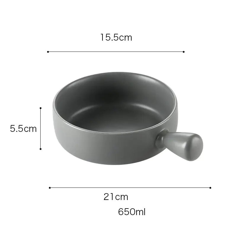 Nordic Style Round Baking Pan